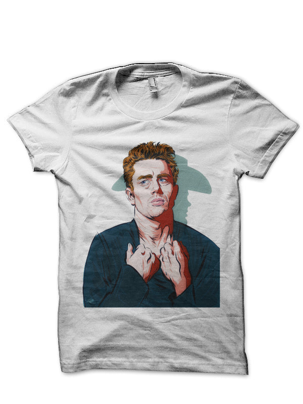 James Dean â€“ An illustration by Paul Cemmick T-Shirt Hoodie, Sweatshirt | PureTeeCo.com