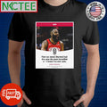 James Harden was a problem on the Rockets shirt