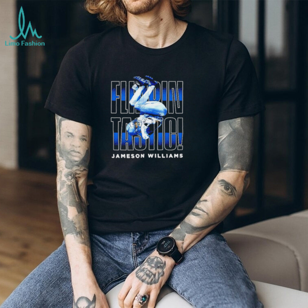 Jameson Williams Detroit Lions Flippintastic shirt