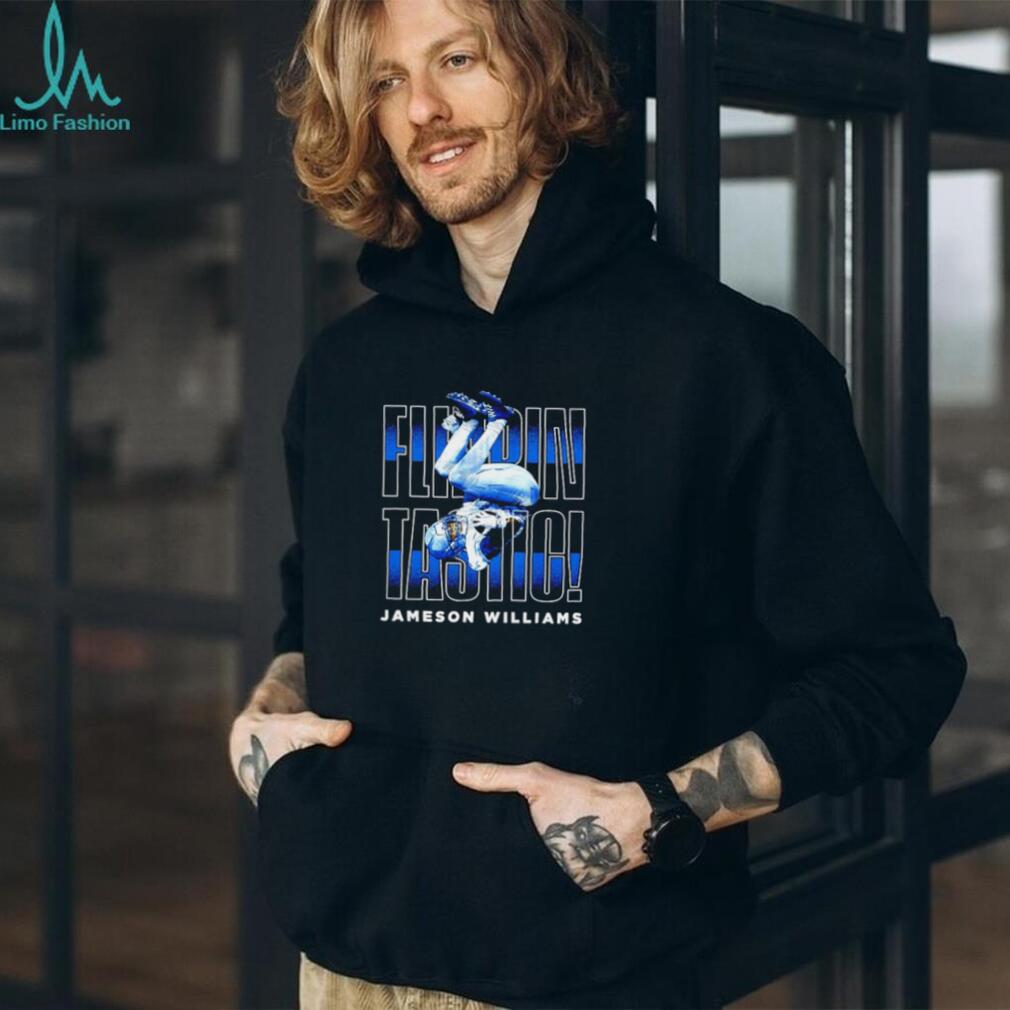 Jameson Williams Detroit Lions Flippintastic shirt