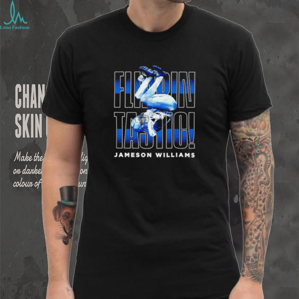 Jameson Williams Detroit Lions Flippintastic shirt