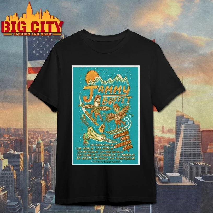 Jammy Buffet Changes In Alttudes Tour 26 Poster shirt