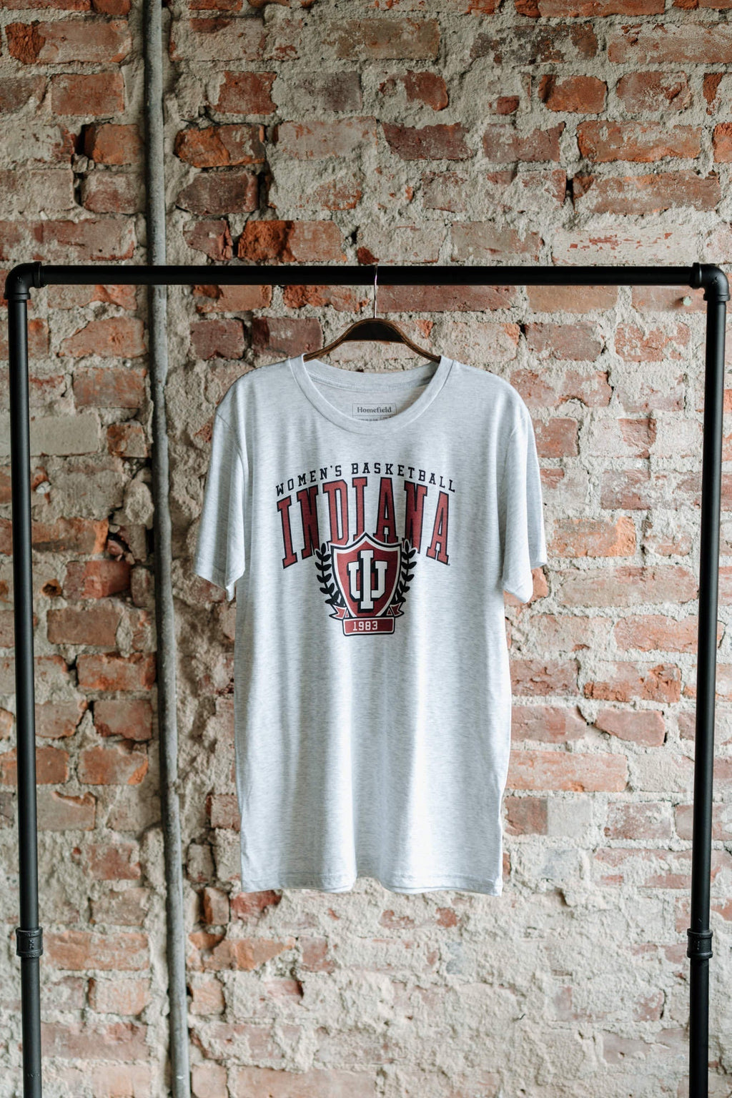 IU 1983 Women's Basketball Tee Style003 Hoodie, Sweatshirt | PureTeeCo.com (Image 2)