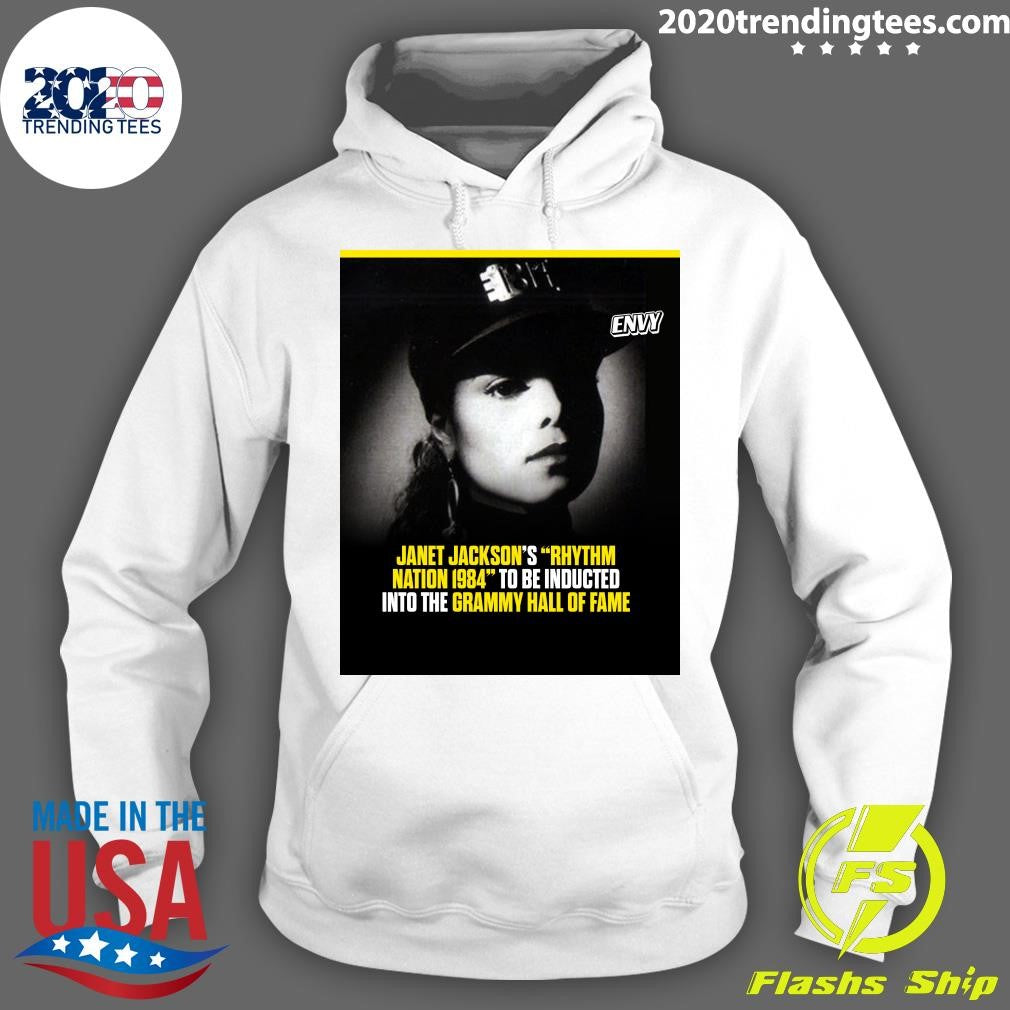 Janet Jackson’s Rhythm Nation 1984 To Be Inducted Into The Grammy Hall Of Fame Shirt