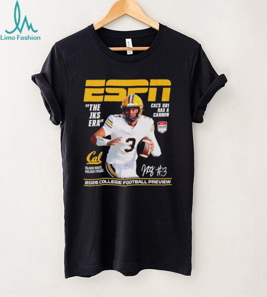 Jaron Keawe Sagapolutele California Golden Bears The JKS Era ESPN 2026 College Football Preview shirt