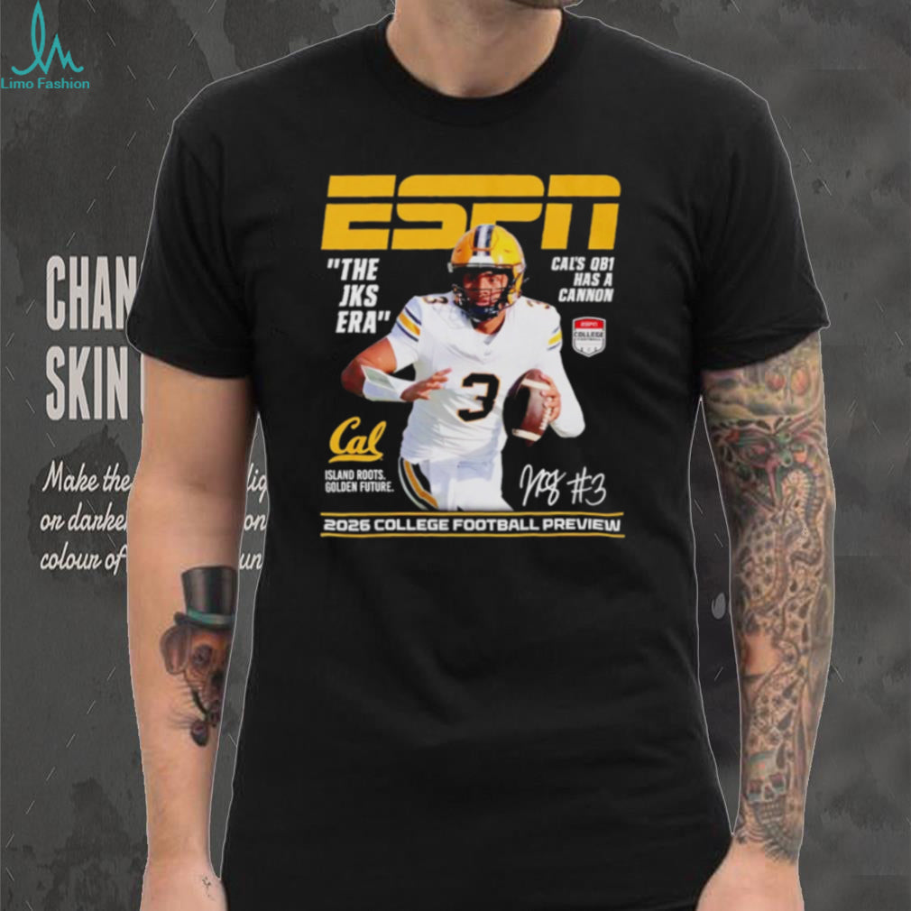 Jaron Keawe Sagapolutele California Golden Bears The JKS Era ESPN 2026 College Football Preview shirt