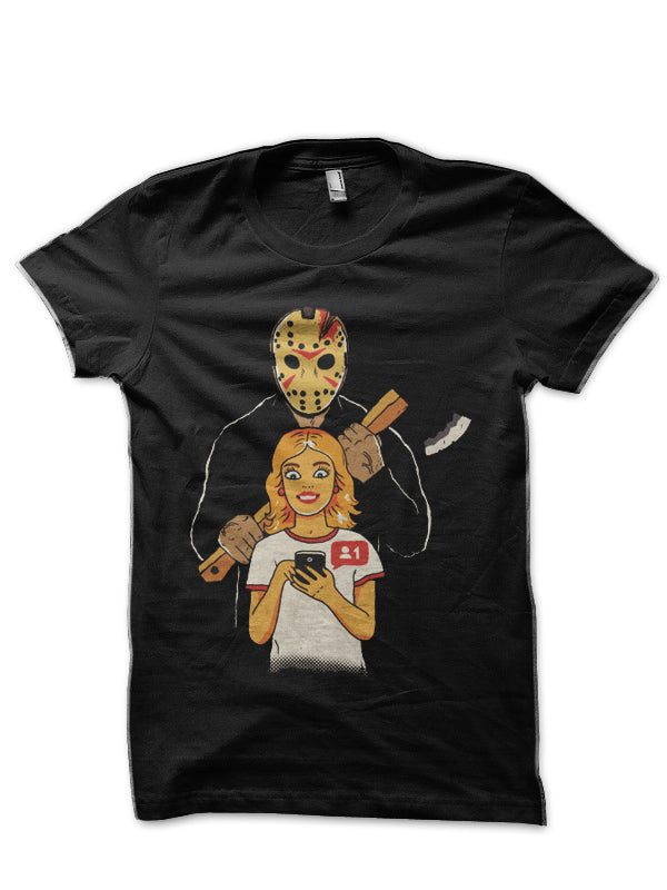 Jason Voorhees Black T-Shirt Hoodie, Sweatshirt | PureTeeCo.com
