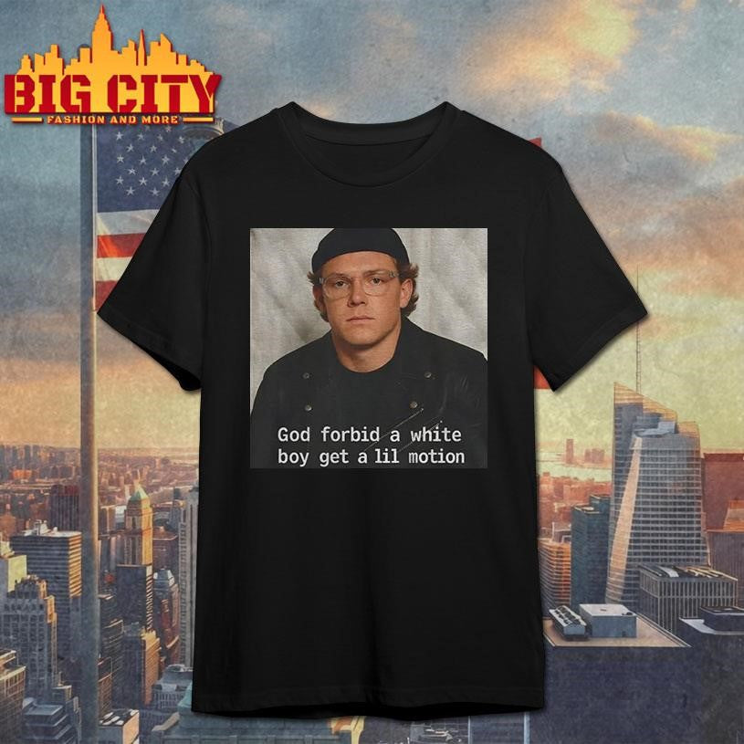 Jaxson Dart Giants God Forbid a White Boy Get a Lil Motion Shirt