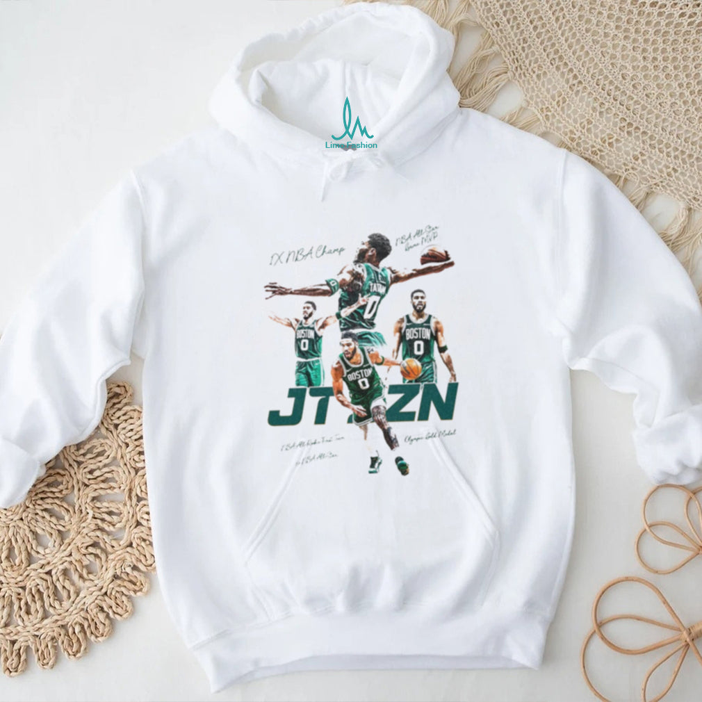 Jayson Tatum Boston Celtics JT SZN NBA Champ All Star Game MVP shirt