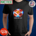 Jeff Lynne’s Over And Out Spaceship circle shirt