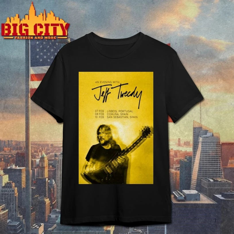 Jeff Tweedy Portugal And Spain 2026 Tour Poster shirt