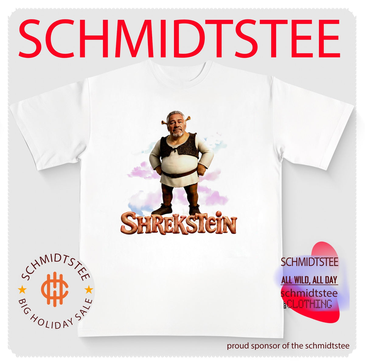 Jeffrey Epstein Shrekstein Funny Shirt