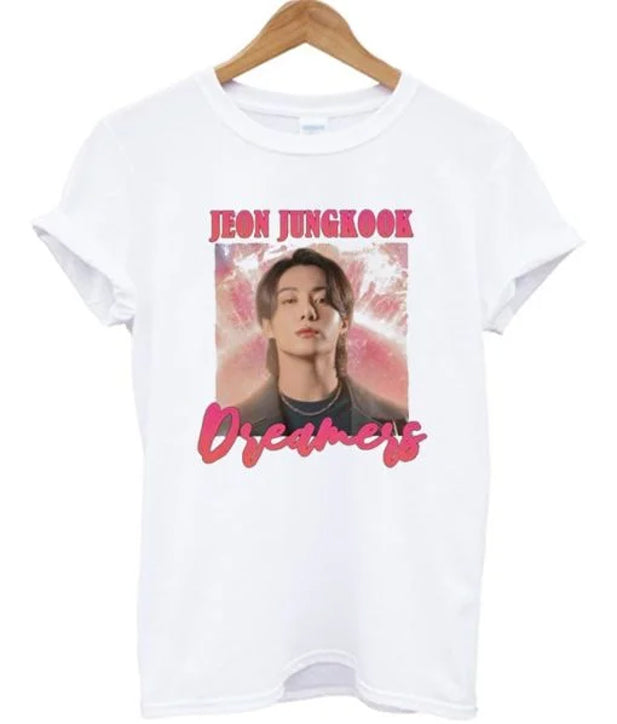 Jeon Jungkook Dreamers T-Shirt Hoodie, Sweatshirt | PureTeeCo.com