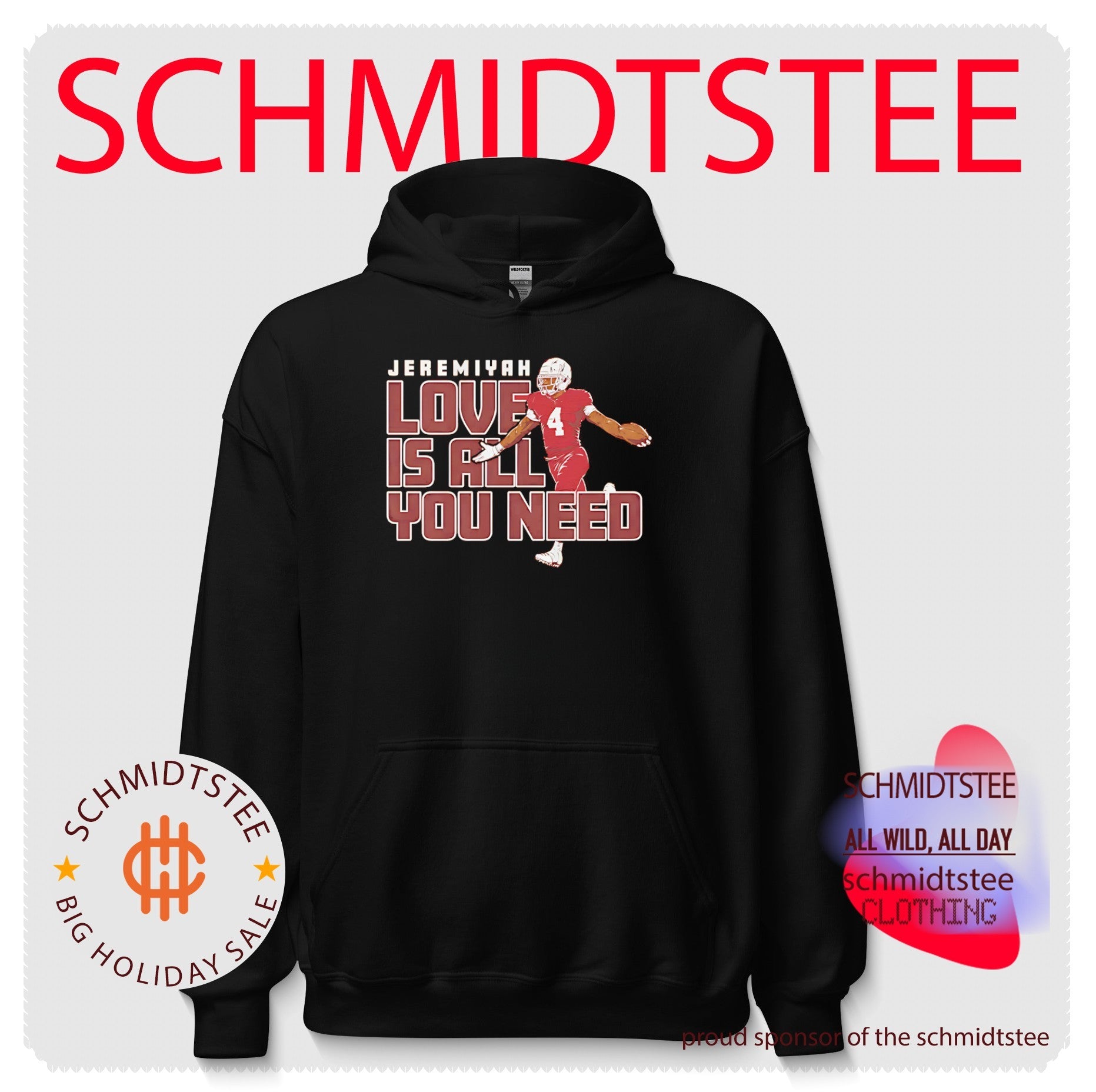 Jeremiyah Love Is All You Need Arizona football shirt