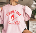 Jessie J Ross Feminine Rage Sweatshirt Burn the Patriarchy Feminist Shirt Equality Shirt Women's Rights Gifts For Women...