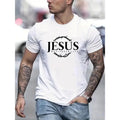 "Jesus" Print T-Shirt