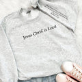 Jesus Christ is Lord Sweatshirt T-Shirts, Hoodie | PureTeeCo.com