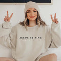 Jesus Is King Sweatshirt, Christian Sweatshirt, Faith Clothing, Jesus Is King T-Shirts, Hoodie | PureTeeCo.com