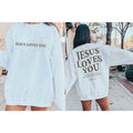 Jesus Loves You Sweatshirt, Christian Shirt, Christian Sweater, Christian Merch, Jesus Shirt, Bible Verse  T-shirt,...