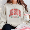 Jesus is the Reason Sweatshirt | Christmas Sweatshirt T-Shirts, Hoodie | PureTeeCo.com