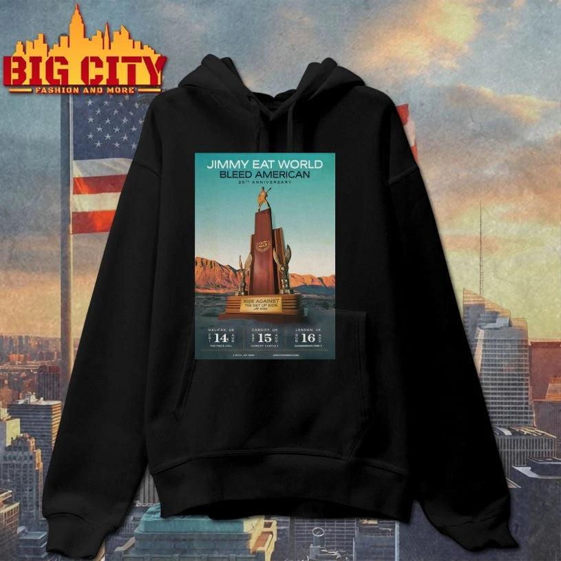 Jimmy Eat World Bleed American 25th Anniversary 2026 Poster shirt