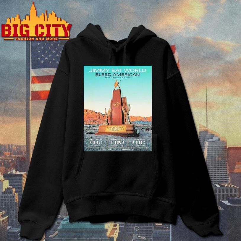 Jimmy Eat World Bleed American 25th Anniversary 2026 Uk Dates Shirt