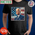 Joe Biden Flag of the United States paint shirt