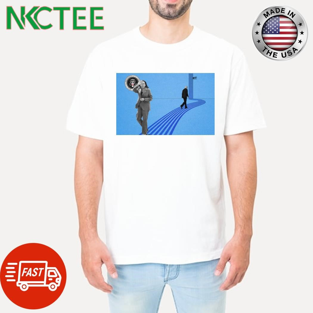 Joe Biden goes into retirement and Kamala Harris shirt