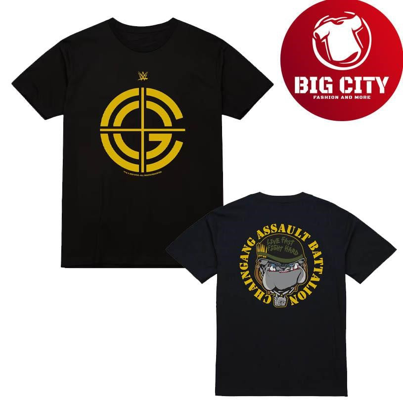 John Cena Bulldog Cross Hair Two Sided Shirt