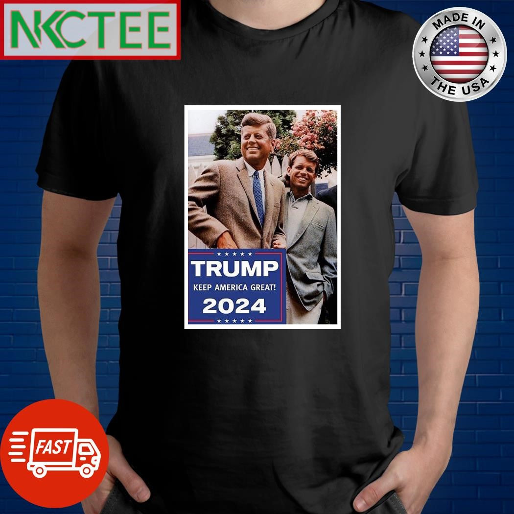 John F. Kennedy Trump keep America Great 2024 shirt