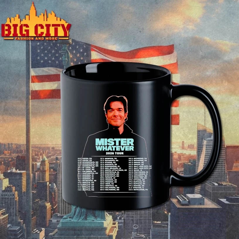 John Mulaney Mister Whatever N.America Tour 2026 shirt