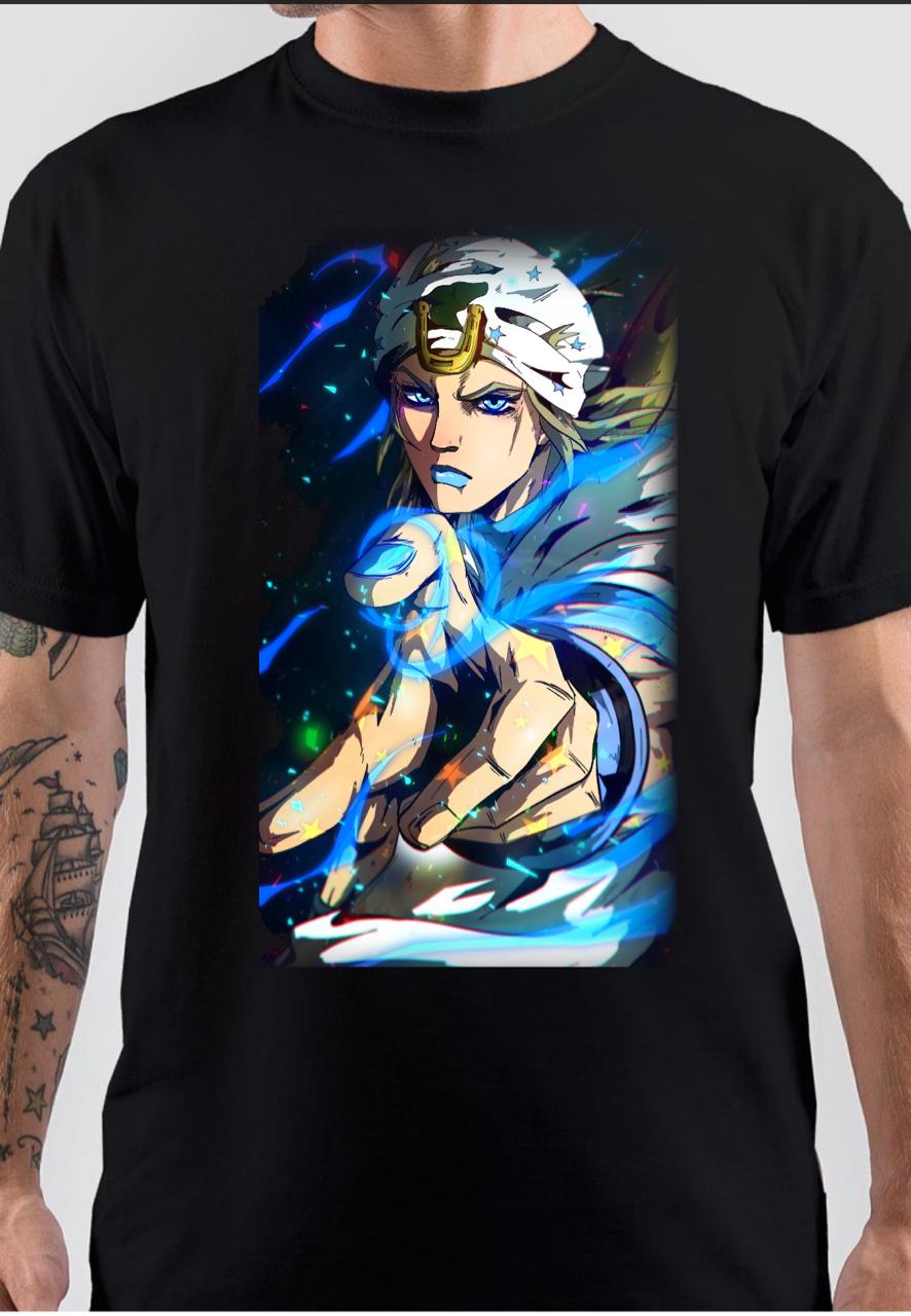 Johnny Joestar Black T-Shirt Hoodie, Sweatshirt | PureTeeCo.com