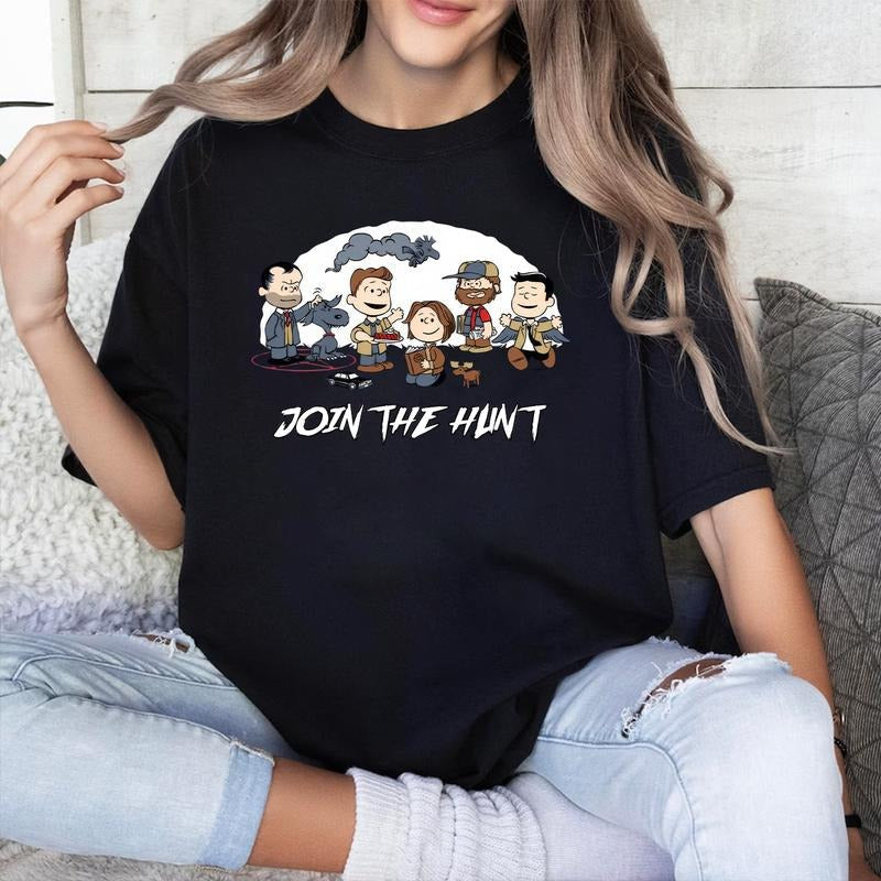 Join The Hunt T Shirt, Fashion Cotton, Full Colors, Full Sizes, For Men, For Women Hoodie, Sweatshirt | PureTeeCo.com