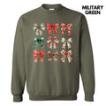 Jolly Christmas Bow Collage Sweatshirt 'NLB' T-Shirts, Hoodie | PureTeeCo.com
