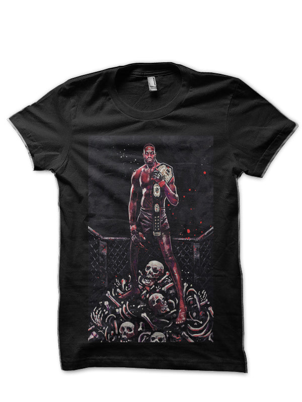 Jon Jones Black T-Shirt Style013 Hoodie, Sweatshirt | PureTeeCo.com