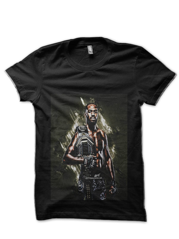 Jon Jones Black T-Shirt Style004 Hoodie, Sweatshirt | PureTeeCo.com