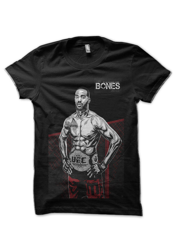 Jon Jones Black T-Shirt Style003 Hoodie, Sweatshirt | PureTeeCo.com