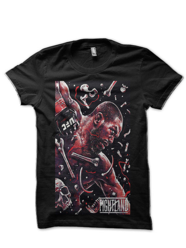 Jon Jones Black T-Shirt Style012 Hoodie, Sweatshirt | PureTeeCo.com