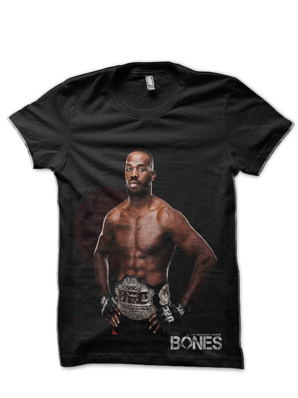 Jon Jones Black T-Shirt Style007 Hoodie, Sweatshirt | PureTeeCo.com