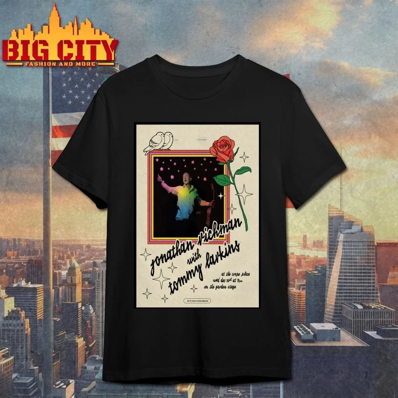 Jonathan Richman With Tommy Larkins Event Santa Cruz On Dec 10 2025 Poster shirt