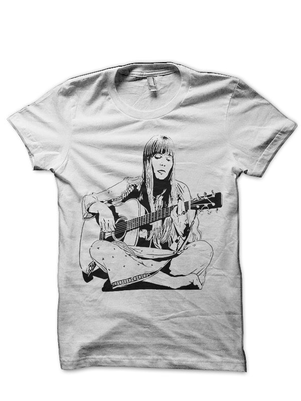 Joni Mitchell White T-Shirt Style004 Hoodie, Sweatshirt | PureTeeCo.com