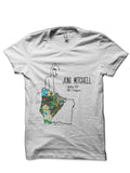Joni Mitchell White T-Shirt Hoodie, Sweatshirt | PureTeeCo.com