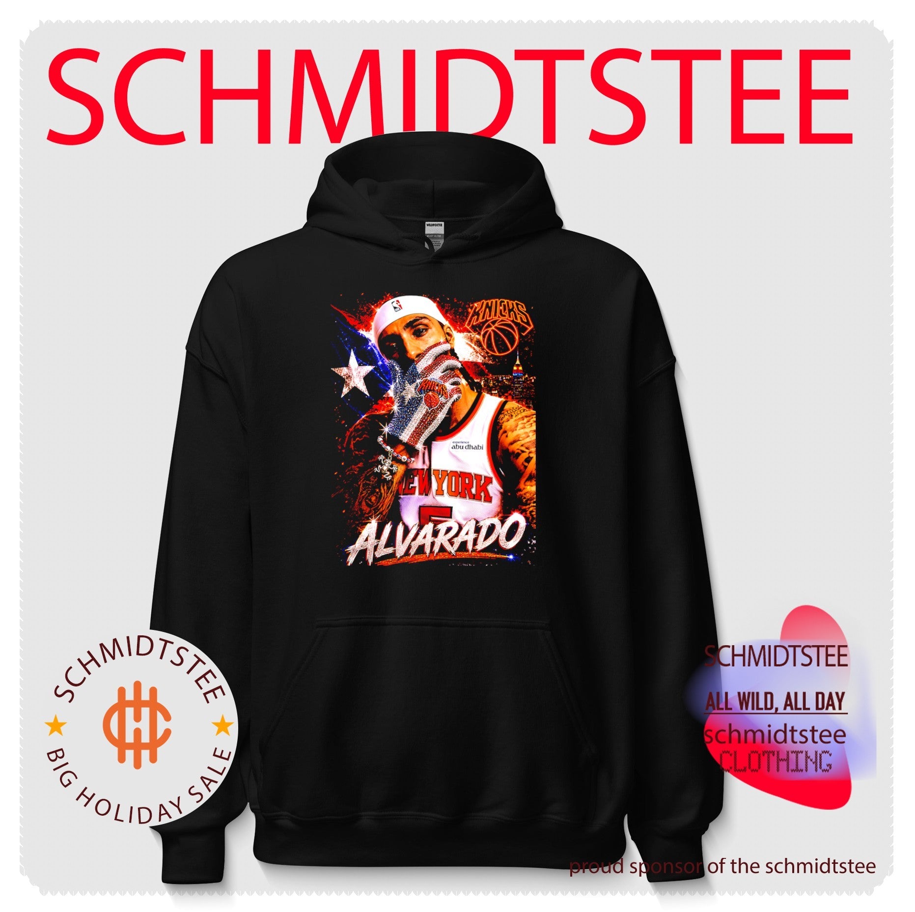 Jose Alvarado New York Knicks IceMan Vintage Graphic shirt