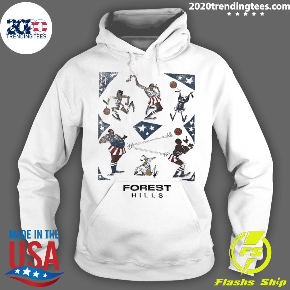 Jose Alvarado Wearing Forest Hills Caricature Shirt