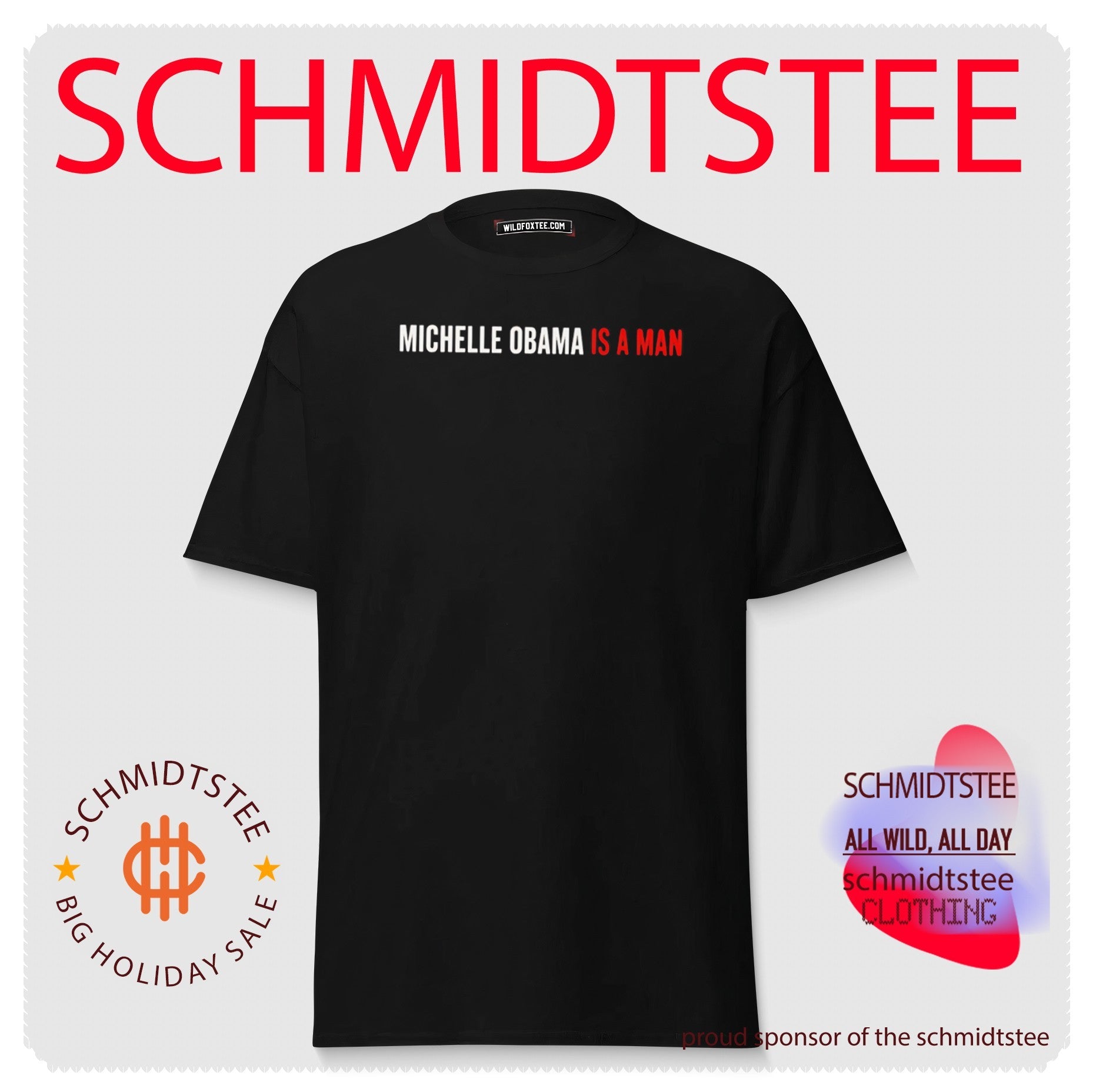 Josh Hokit Michelle Obama Is A Man Shirt