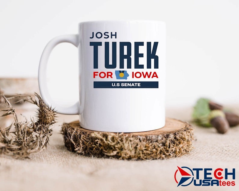 Josh Turek for Iowa U.S Senate logo shirt
