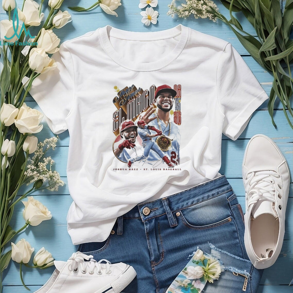 Joshua Baez St Louis baseball El Mago vintage shirt