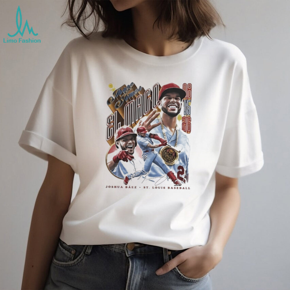 Joshua Baez St Louis baseball El Mago vintage shirt