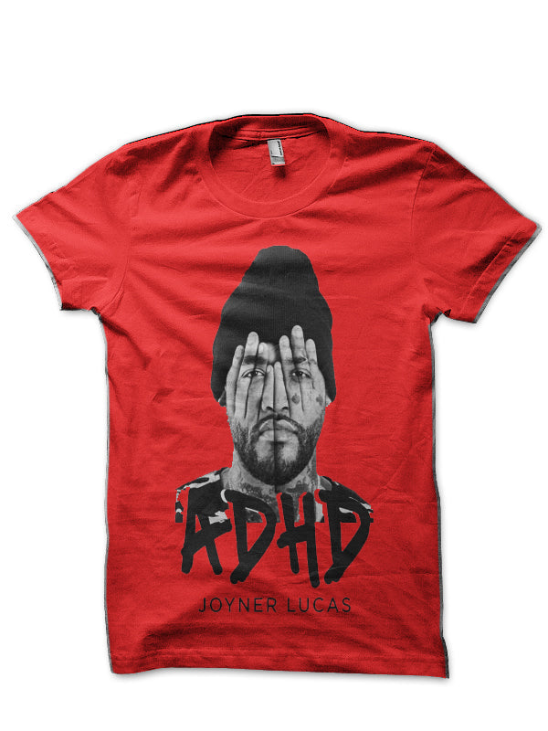 Joyner Lucas Red T-Shirt Hoodie, Sweatshirt | PureTeeCo.com