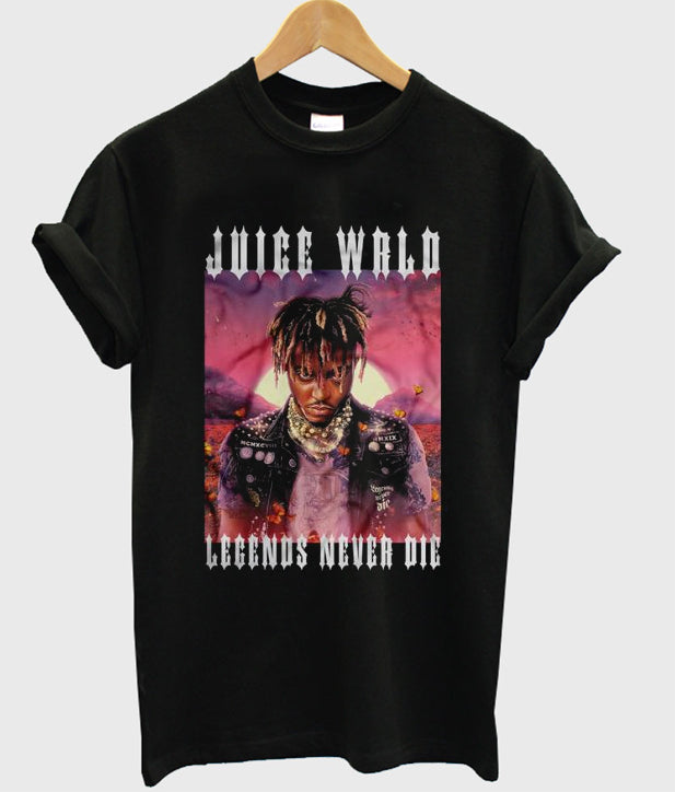 Juice WRLD Legends Never Die T-Shirt Hoodie, Sweatshirt | PureTeeCo.com